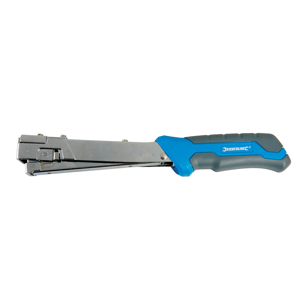 Silverline - Robuster Hammertacker f. 6-10 mmHeftklammern Typ 10J 564322