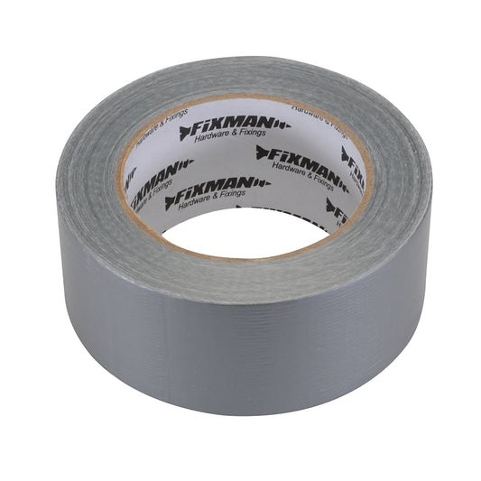 Gewebe Klebeband 50mm x 50m Panzertape Kanalband robust strapazierfähig silber