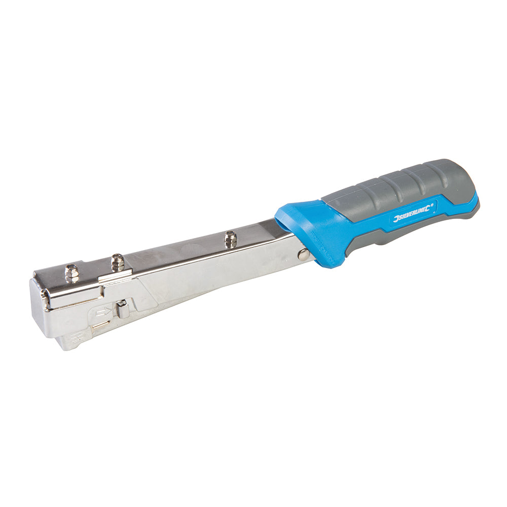 Silverline - Robuster Hammertacker f. 6-10 mmHeftklammern Typ 10J 564322