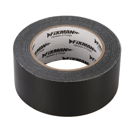 Gewebe Klebeband 50mm x 50m Panzertape Kanalband robust strapazierfähig schwarz